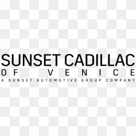 Sunset Cadillac Venice Logo, HD Png Download - cadillac logo png