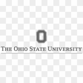 Ohio State University Logo Black And White, HD Png Download - ohio state logo png