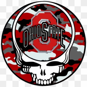 Grateful Dead Steal Your Face Background, HD Png Download - ohio state logo png