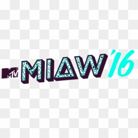 Premios Miaw Png, Transparent Png - mtv logo png