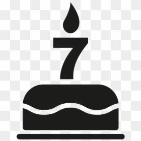 7th Birthday Transparent Png, Png Download - birthday logo png