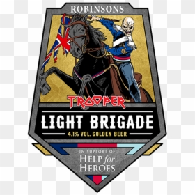 Iron Maiden Light Brigade, HD Png Download - iron maiden logo png