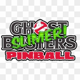 Ghostbusters Slimer Pinball Logo, HD Png Download - ghostbusters logo png