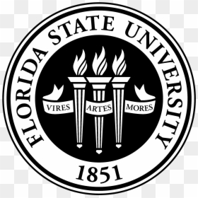 Florida State University Logo White, HD Png Download - fsu logo png