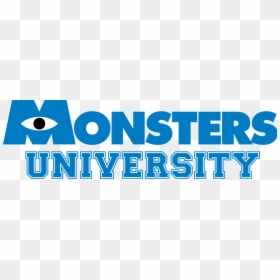 Monsters University Font Alphabet, HD Png Download - monster logo png