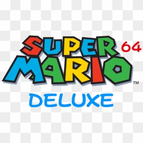 Super Mario 64 Ds Logo, HD Png Download - nintendo 64 logo png