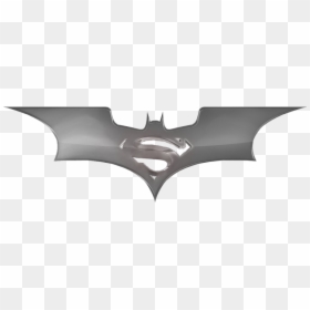 Batman Black And White Logo, HD Png Download - supergirl logo png
