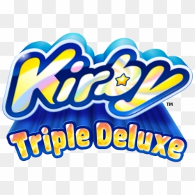 Kirby Triple Deluxe Title, HD Png Download - nintendo 64 logo png