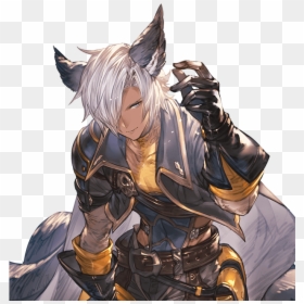 Anime, Boy, And Neko Image - Gbf Eustace White Day, HD Png Download - granblue fantasy png
