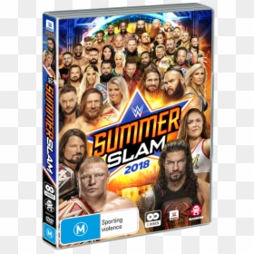 Wwe Summerslam 2018 Dvd, HD Png Download - wwe new day png