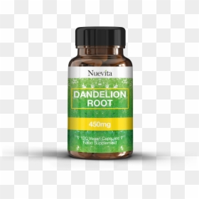 Dandelion Root Vegan 450mg Capsules, HD Png Download - dandilion png