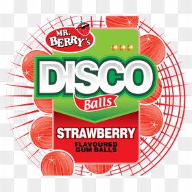 Disco Balls Strawberry - Food, HD Png Download - disco balls png