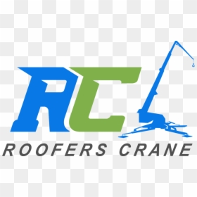 Roofers Crane Logo - Graphic Design, HD Png Download - guard rail png