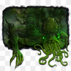 Transparent Cthulhu Clipart - Great Old One Transparent, HD Png Download - lovecraft png