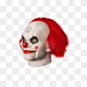Mary Shaw Clown Puppet Mask - Maschera Di Dead Silence Del Pagliaccio, HD Png Download - scary clown face png
