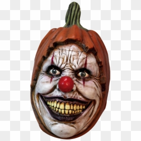 Clown Pumpkin Carving, HD Png Download - scary clown face png