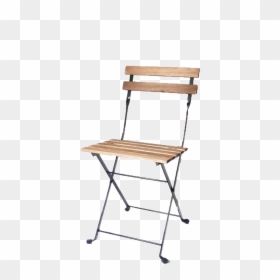Slatted Wooden Metal Chair - Ikea Tarno Chair, HD Png Download - metal chair png