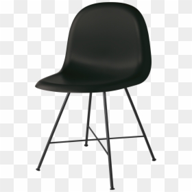 3d Dining Chair - 3d Chair Png, Transparent Png - metal chair png