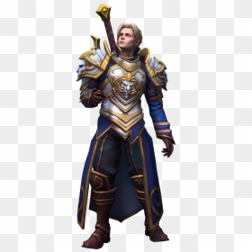 Anduin Base Skin - Anduin Heroes Of The Storm Art, HD Png Download - buccaneers helmet png
