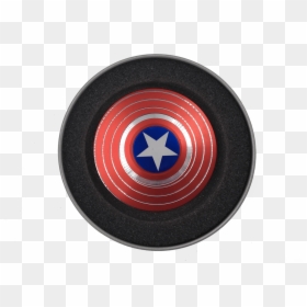 Captain America Marvel Super Heroe Shield Fidget Spinner - Captain America, HD Png Download - captain america the first avenger png