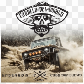 Born In Detroit, Built For Baja - Land Rover Defender, HD Png Download - roadpng