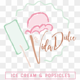 Vida Dulce Official Logo Clear Back - Logo Vida Dulce, HD Png Download - cupcake .png
