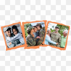 Picture Of A Service Woman Holding A Little Girl - Army, HD Png Download - soldier salute png
