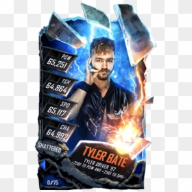 Wwe Supercard Shattered Cards, HD Png Download - tyler bate png