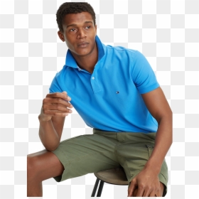 Sitting, HD Png Download - man sitting in chair png