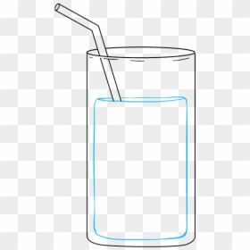 How To Draw Lemonade - Soft Drink, HD Png Download - glass of lemonade png