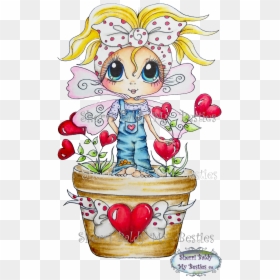 My Besties Sherri Baldy, HD Png Download - heart stamp png