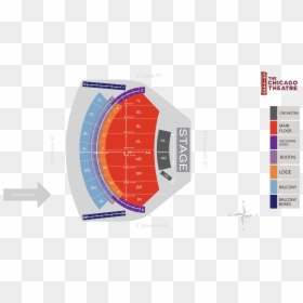Patio Theater Chicago Seating Chart, HD Png Download - madison square garden png