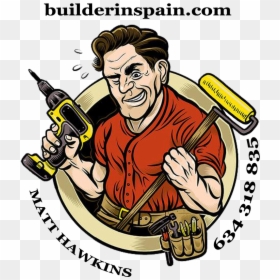 Builder In Spain - Cleaning And Handyman Service, HD Png Download - mean dog png