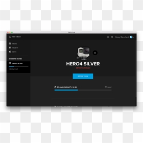 Screen Shot 2017 08 29 At, HD Png Download - gopro hero 4 png