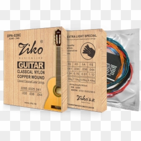 Color Nylon Guitar String Color Silly String Classical - Box, HD Png Download - guitar strings png