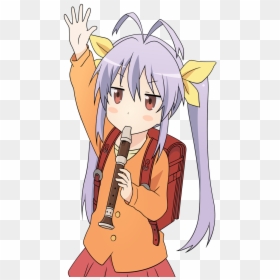 Non Non Biyori Renge, HD Png Download - anime girl waving png