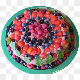 Birthday Fruit Salad Cake Images Hd Free Download, HD Png Download - salad.png