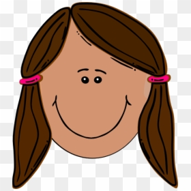 Brunette Girl Clip Art, HD Png Download - brunette png