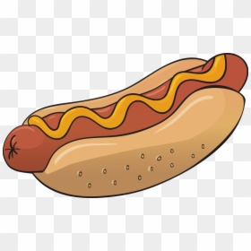 Transparent Hot Dog Clipart - Cartoon Hot Dog Png, Png Download - dancing hot dog png