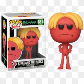 Rick And Morty - Kirkland Meeseeks Pop, HD Png Download - rick and morty characters png