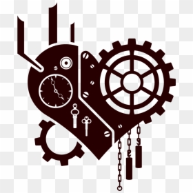 Clockwork Heart - Ministry Of Labour & Employment, HD Png Download - steampunk heart png