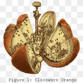Clockwork Orange Fan Art, HD Png Download - steampunk heart png