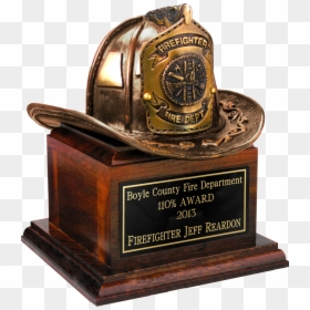 Trophy, HD Png Download - firefighter hat png