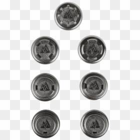 0 Platinum Chrome Resistance Valves - Training Masks, HD Png Download - chrome circle png