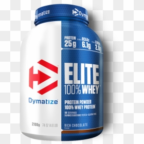 Dymatize Elite 100% Whey Protein, HD Png Download - whey png