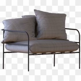 Outdoor Sofa, HD Png Download - sillon png
