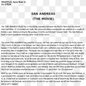Document, HD Png Download - san andreas png