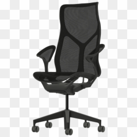 Graphite,herman Miller,task Chairs"  Itemprop="image", HD Png Download - desk chair png