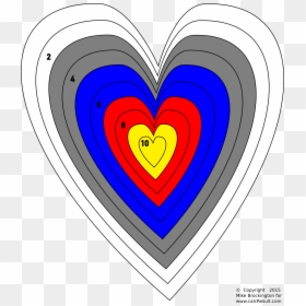 Best Quality Png File - Valentines Shooting Targets, Transparent Png - heart png file