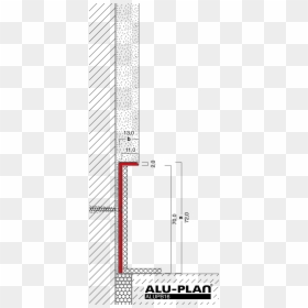 Stainless Steel Flush Baseboard Detail, HD Png Download - baseboard png